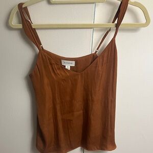 Evereve Women's Rust Camisole Top